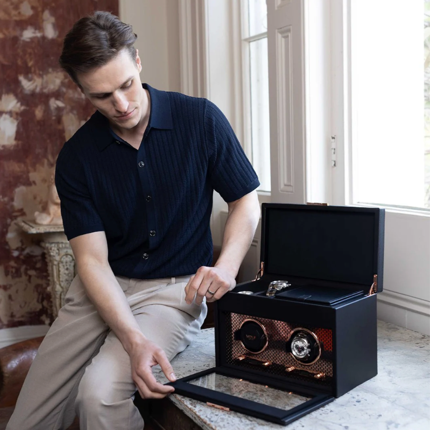 Comment bien ranger une montre automatique ? Boîtes & remontoirs haut de gamme