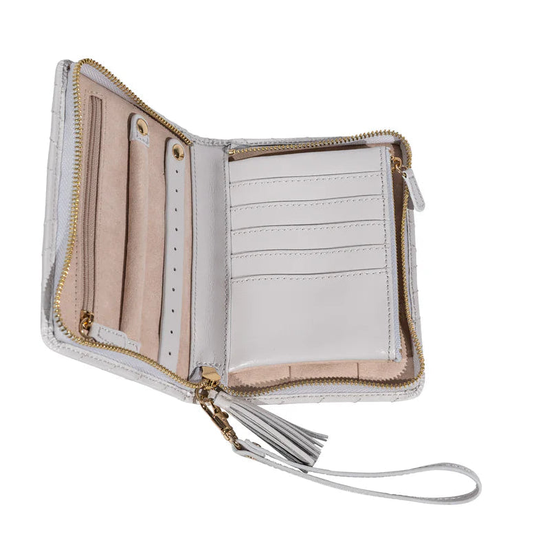 Etui à bijoux aurora gris clair