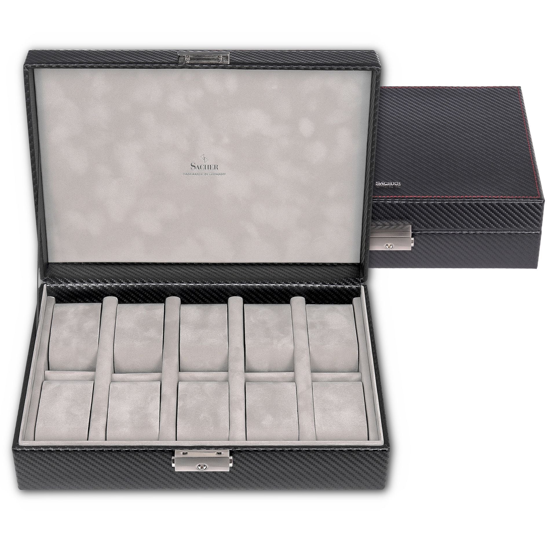 Boîte de Rangement à Montres avec Serrure - Royaume de la Boîte