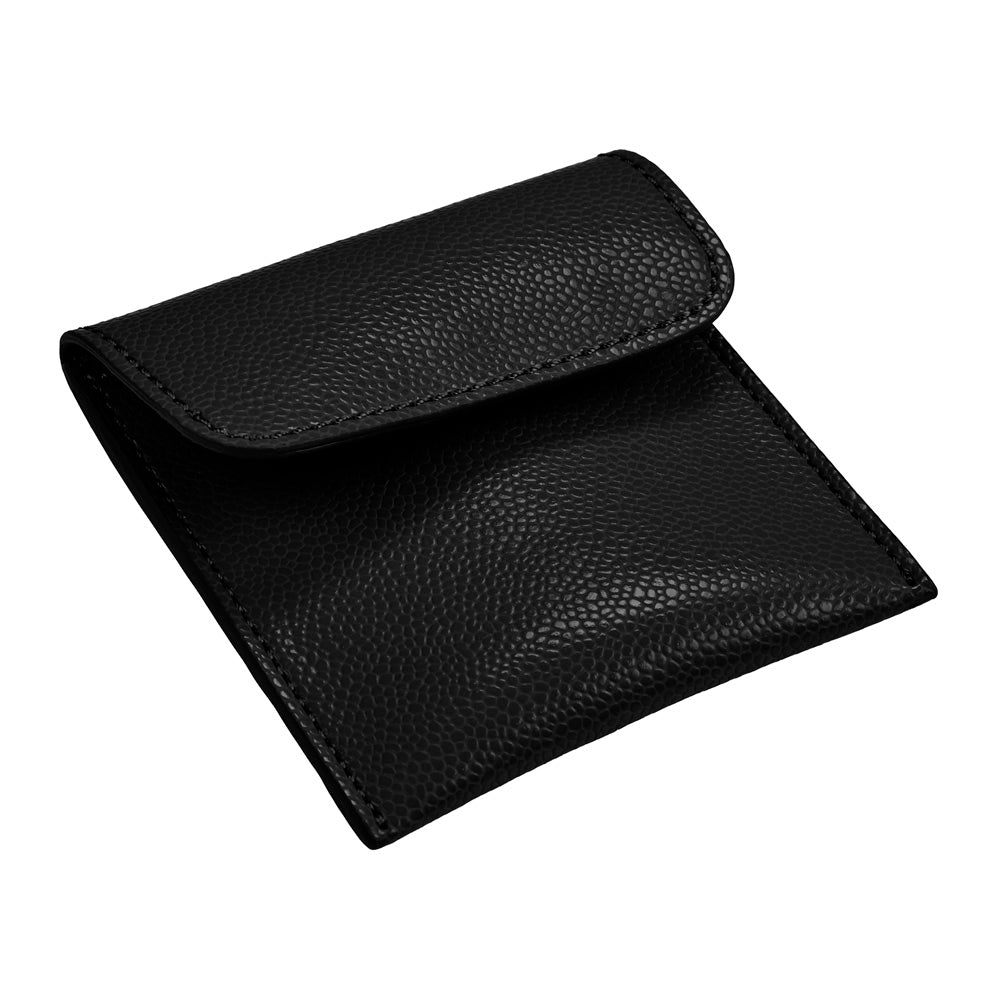 Zoom sur la pochette amovible de la boîte à bijoux Wolf 1834 Lauren -  Coloris Noir