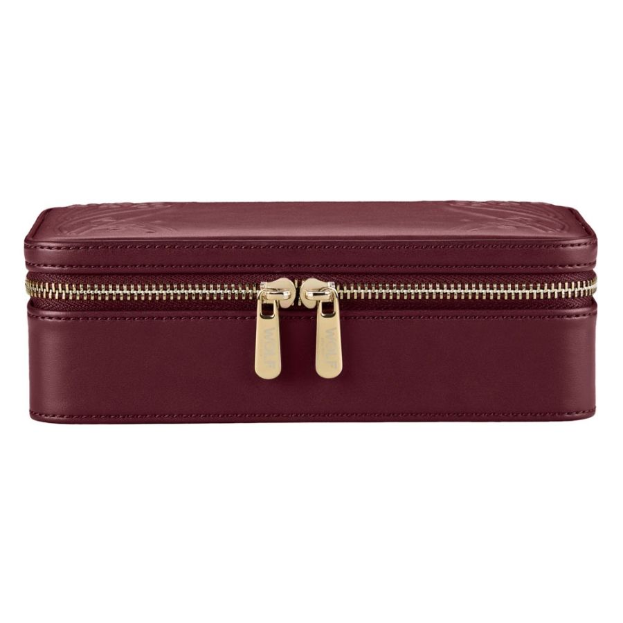 Etui Zippé à Bijoux | Wolf 1834 - LIBERTY | Bordeaux