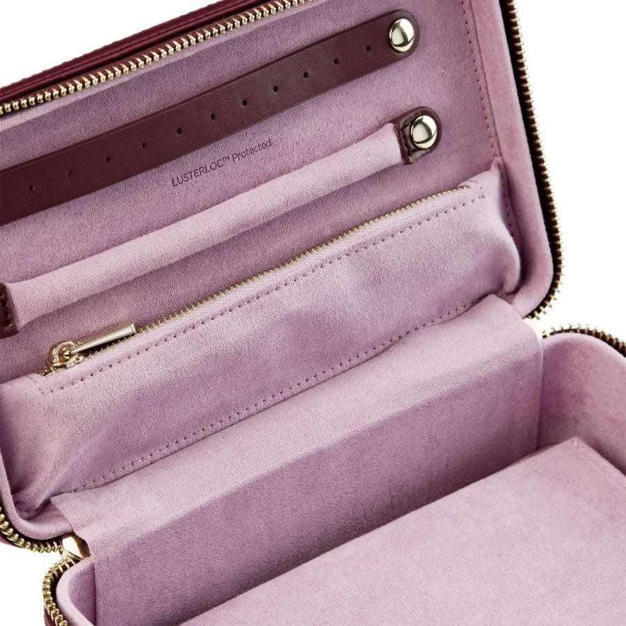 Etui Zippé à Bijoux | Wolf 1834 - LIBERTY | Bordeaux