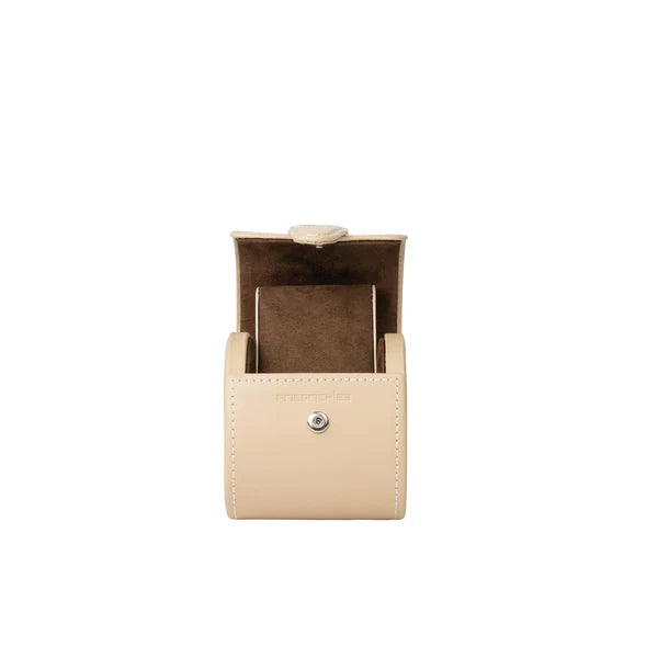 Étui de Voyage à Montre Beige - Royaume de la Boîte