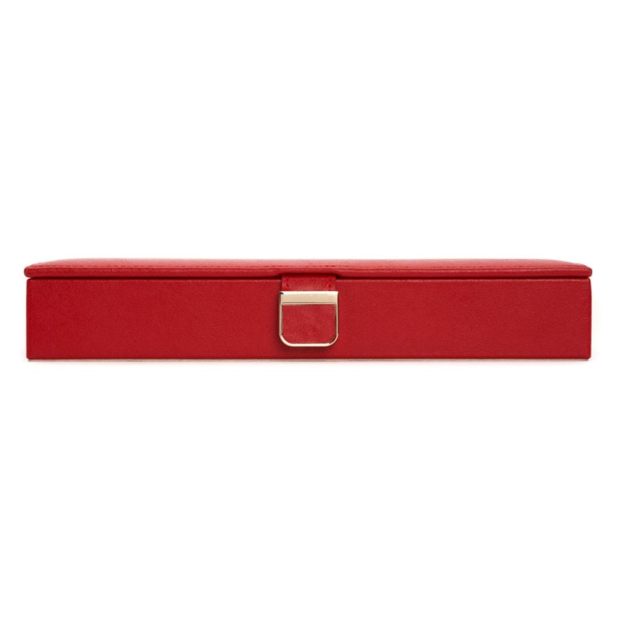 Coffret à bijoux Palermo rouge avec miroir intégré et compartiments
