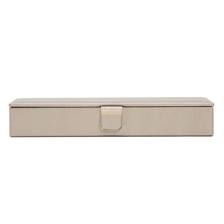 Coffret Palermo safe deposit gris irisé avec miroir et compartiments
