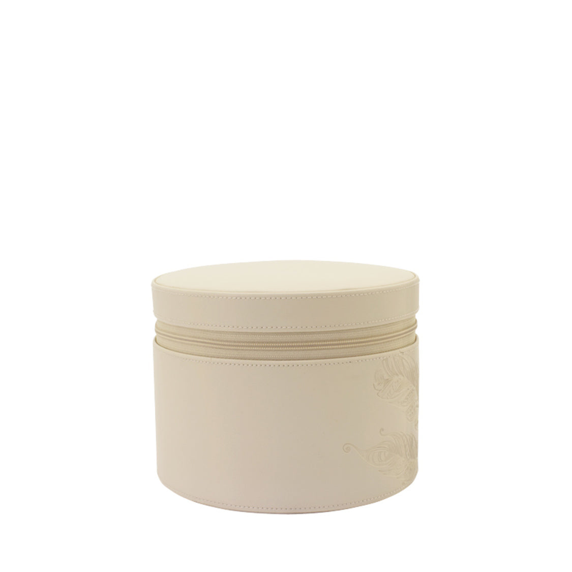 Boîte à Bijoux Zip Beige - Royaume de la Boîte