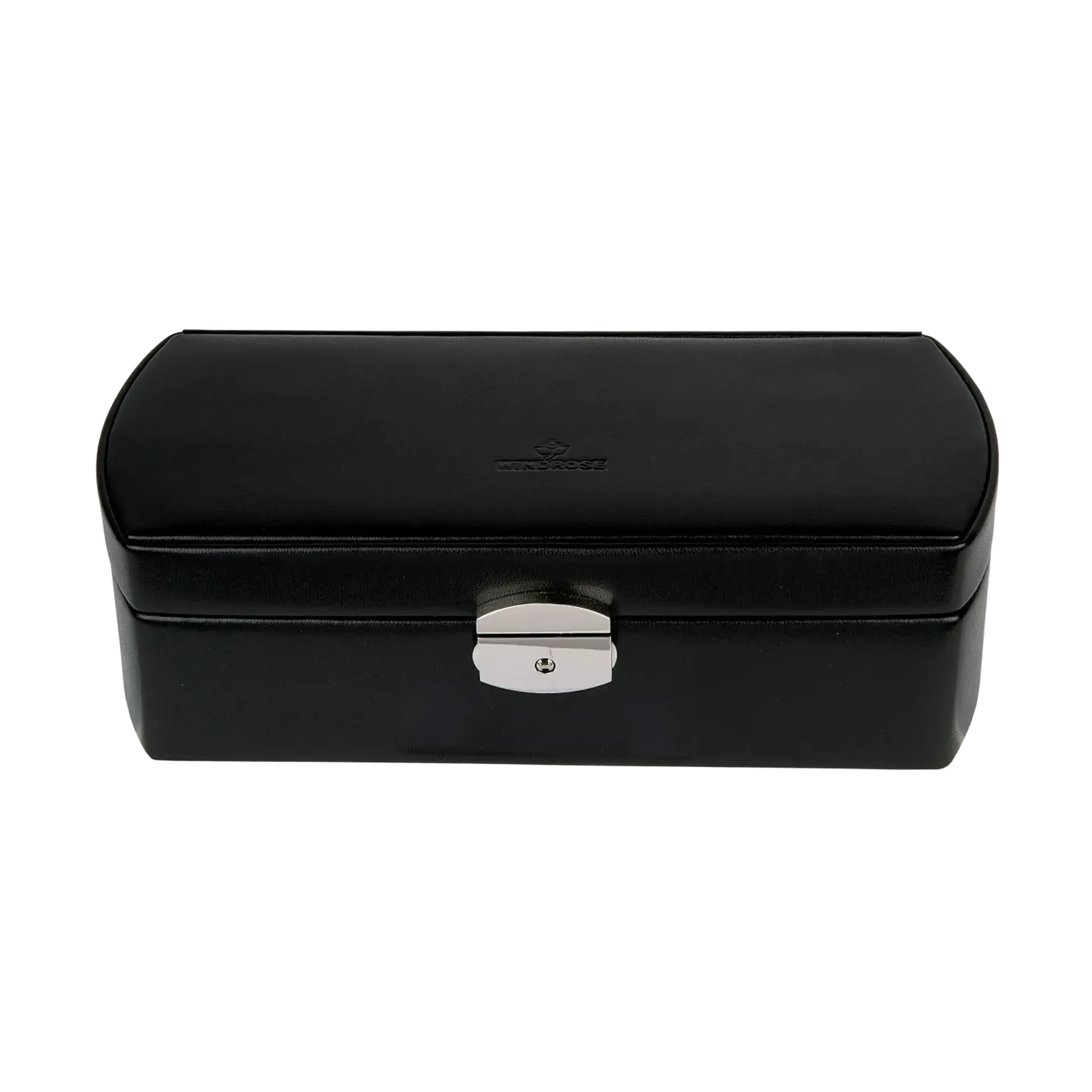 boites à montres noire arrondie 
