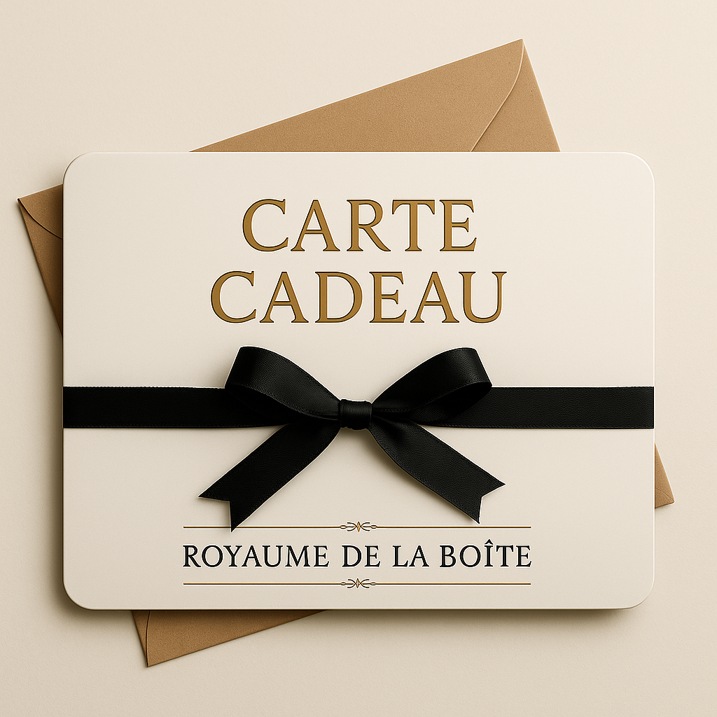 Carte Cadeau - Royaume de la Boite
