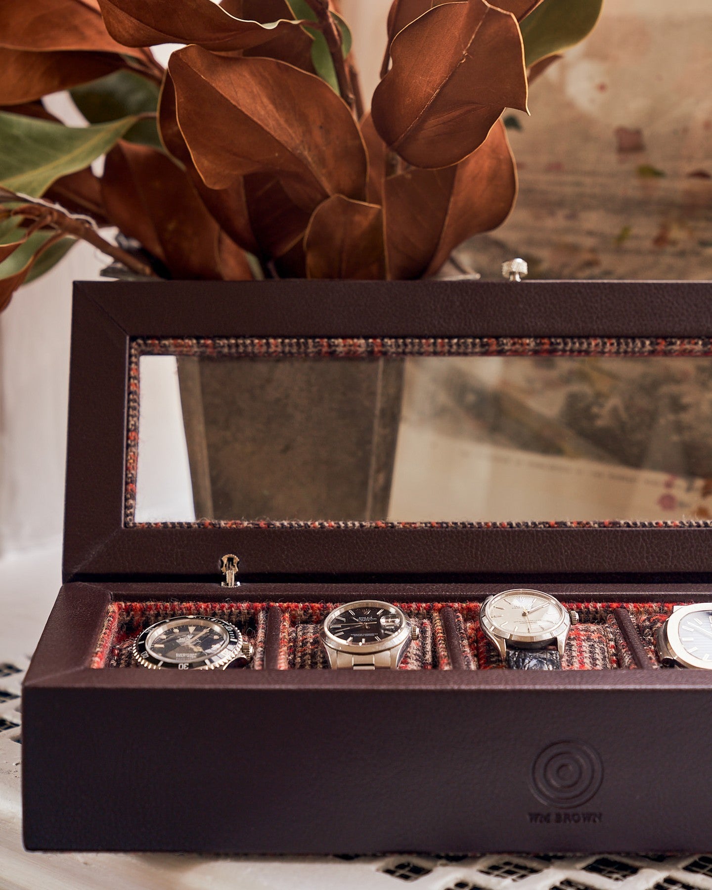 Coffret à Montre de Luxe Vintage - Royaume de la Boîte