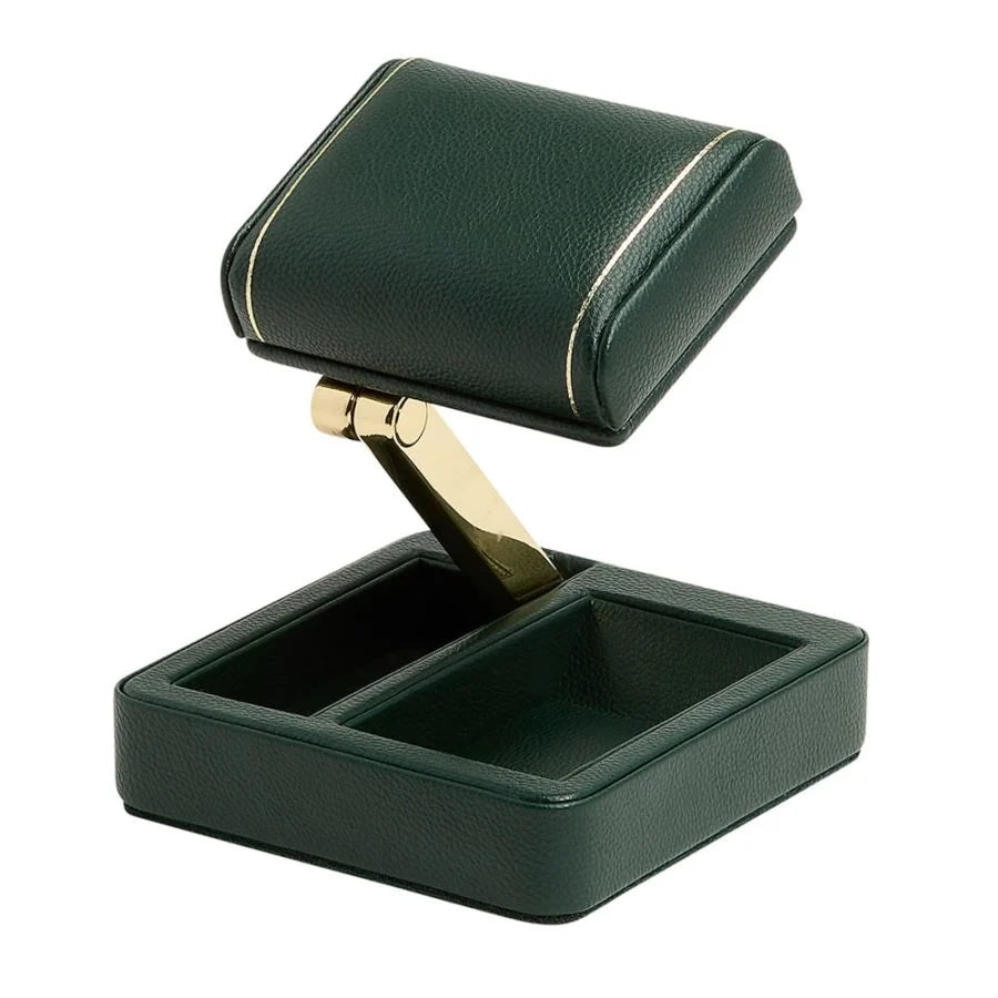 Porte Montre Cuir Vert